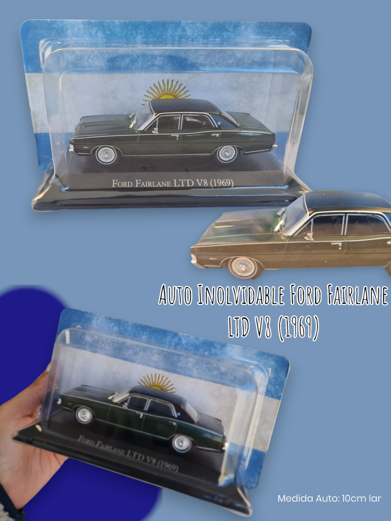 Auto Inolvidable Ford Fairlane LTD V8 (1969)