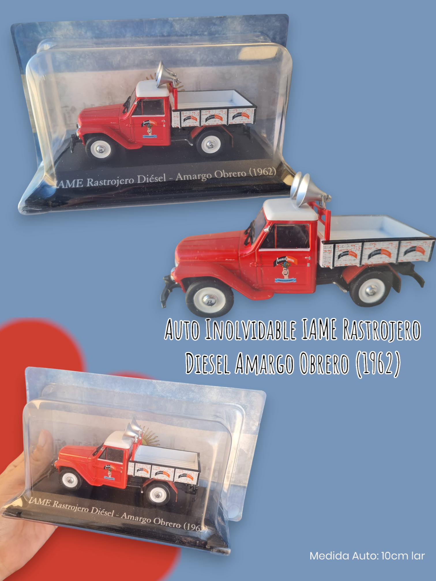 Auto Inolvidable IAME Rastrojero Diesel Amargo Obrero (1962)