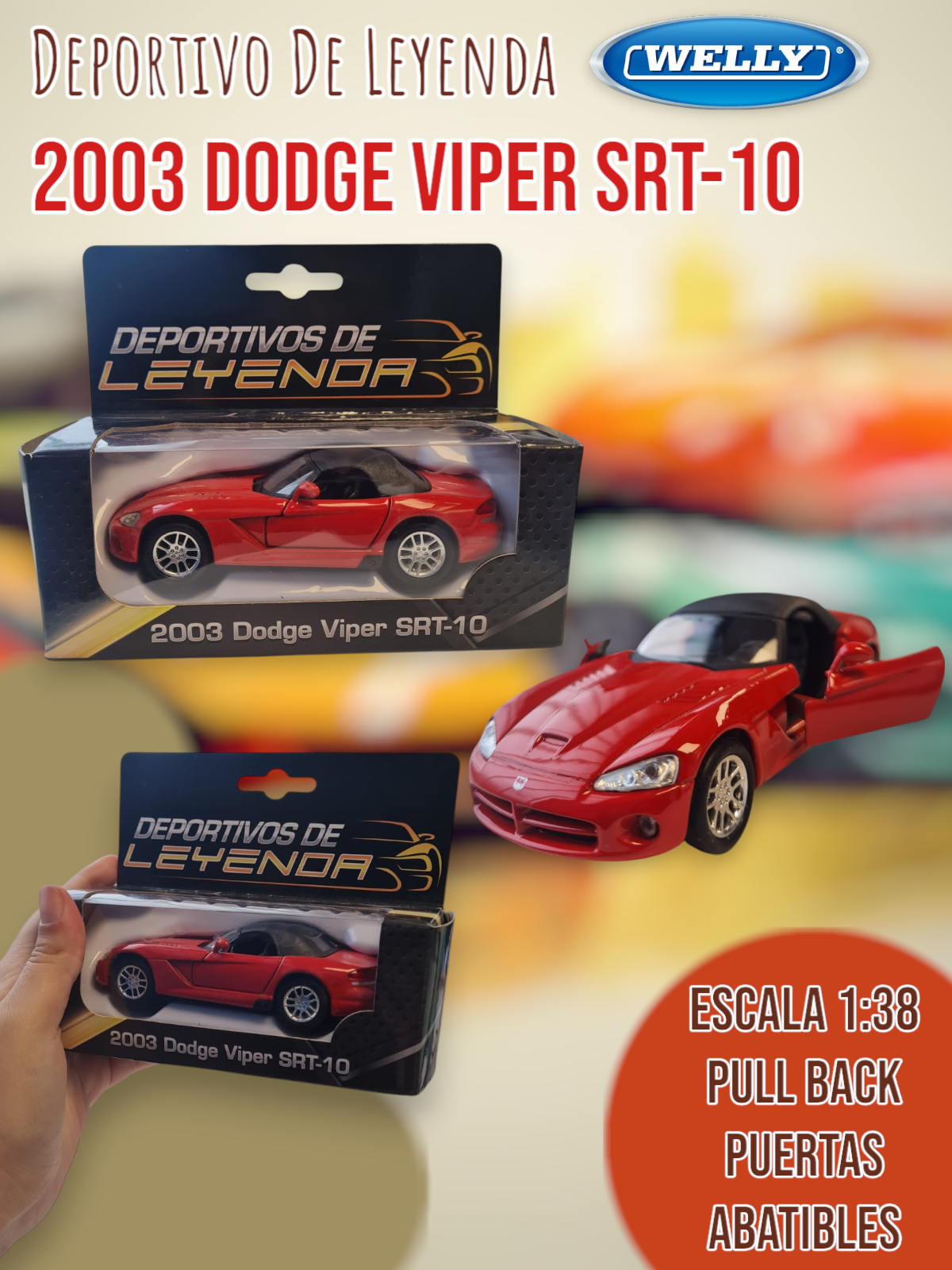 Deportivo De Leyenda 2003 Dodge Viper SRT-10