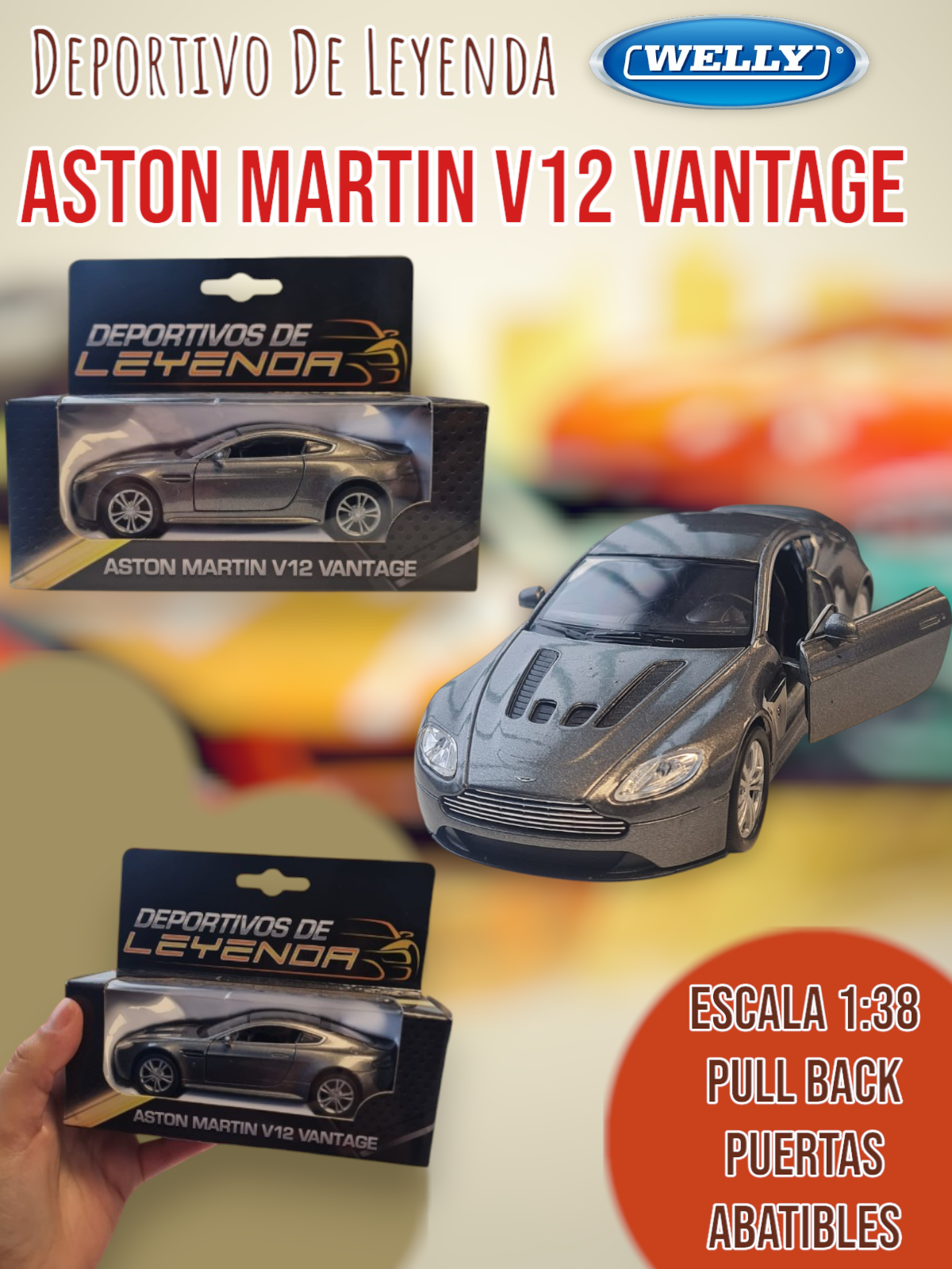 Deportivo De Leyenda Aston Martin V12 Vantage 