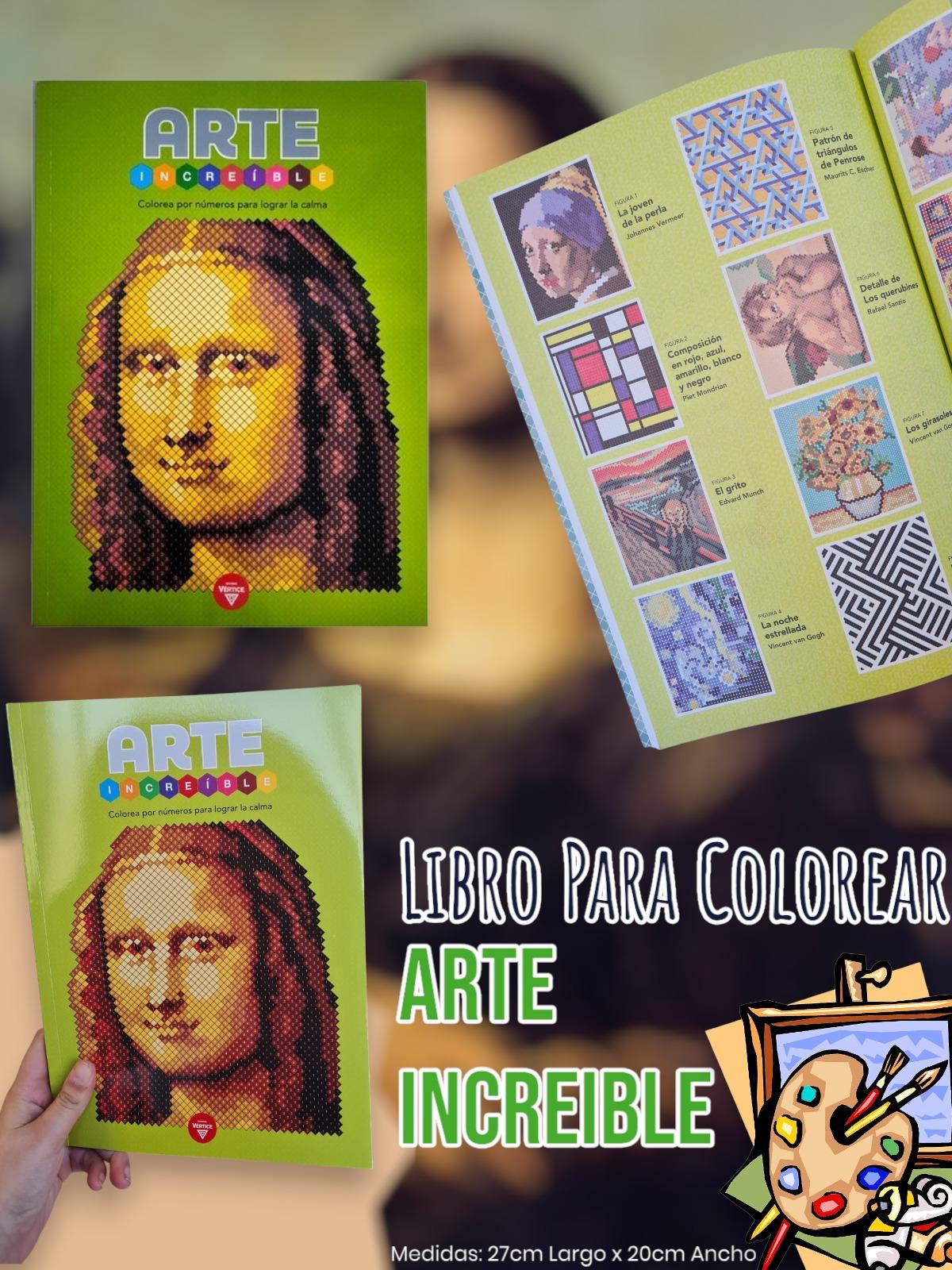 Libro Para Colorear Arte Increible