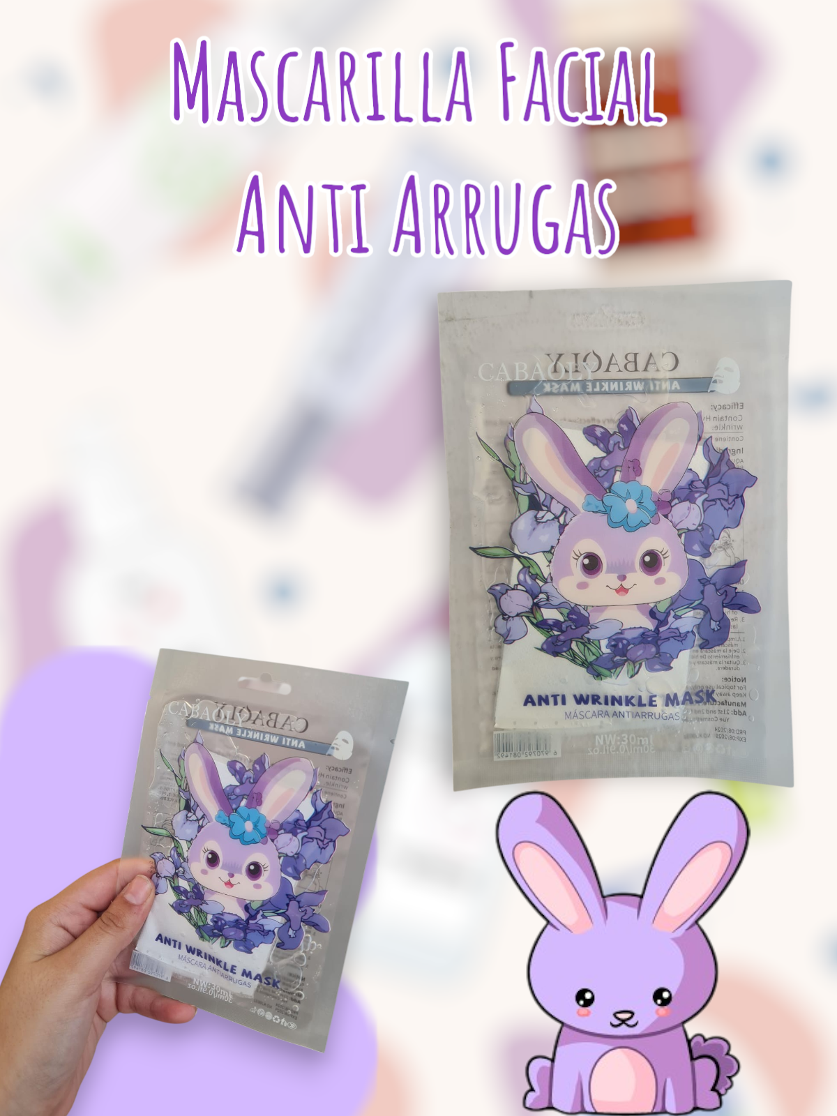 Mascarilla Facial Anti Arrugas