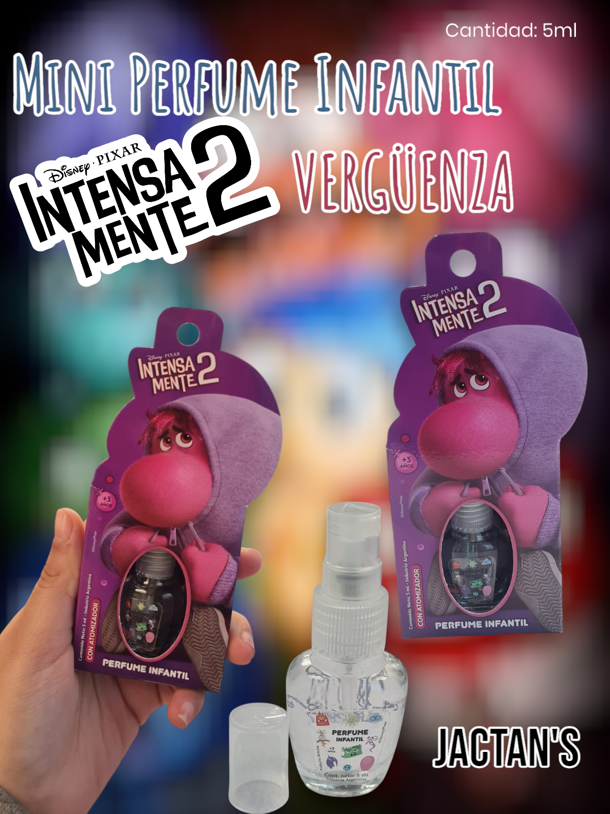 Mini Perfume Infantil Verguenza Intensamente 2  5ml 
