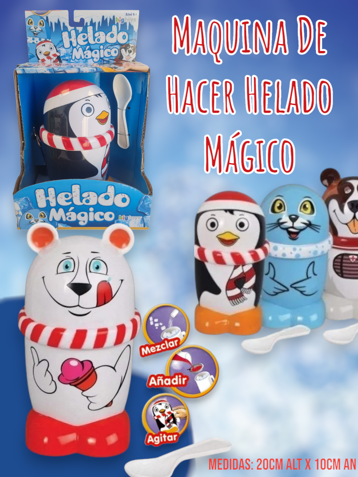 Maquina De Hacer Helado Mágico