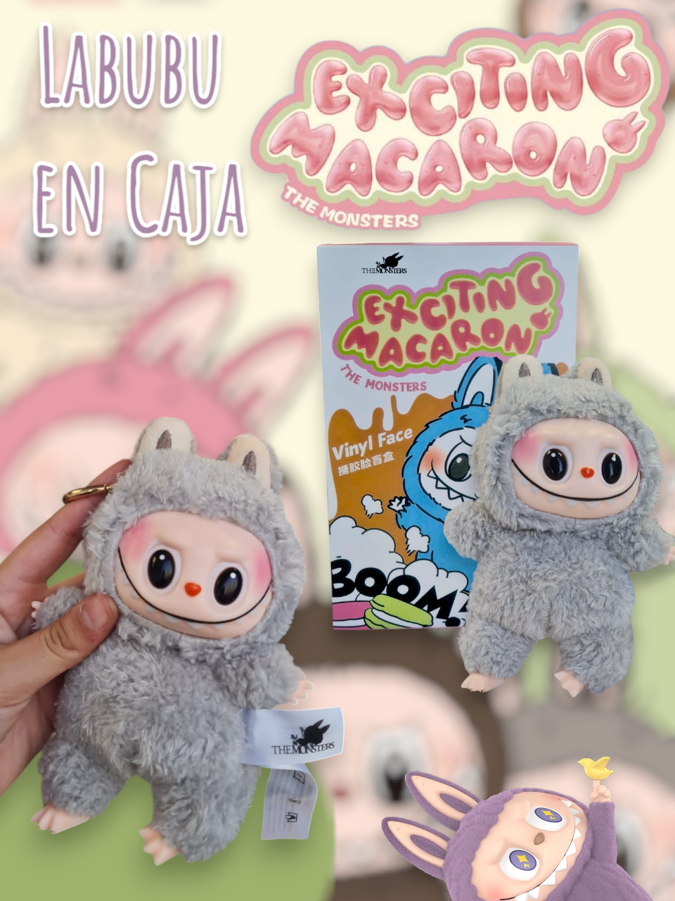 Labubu en Caja Exciting Macaron 