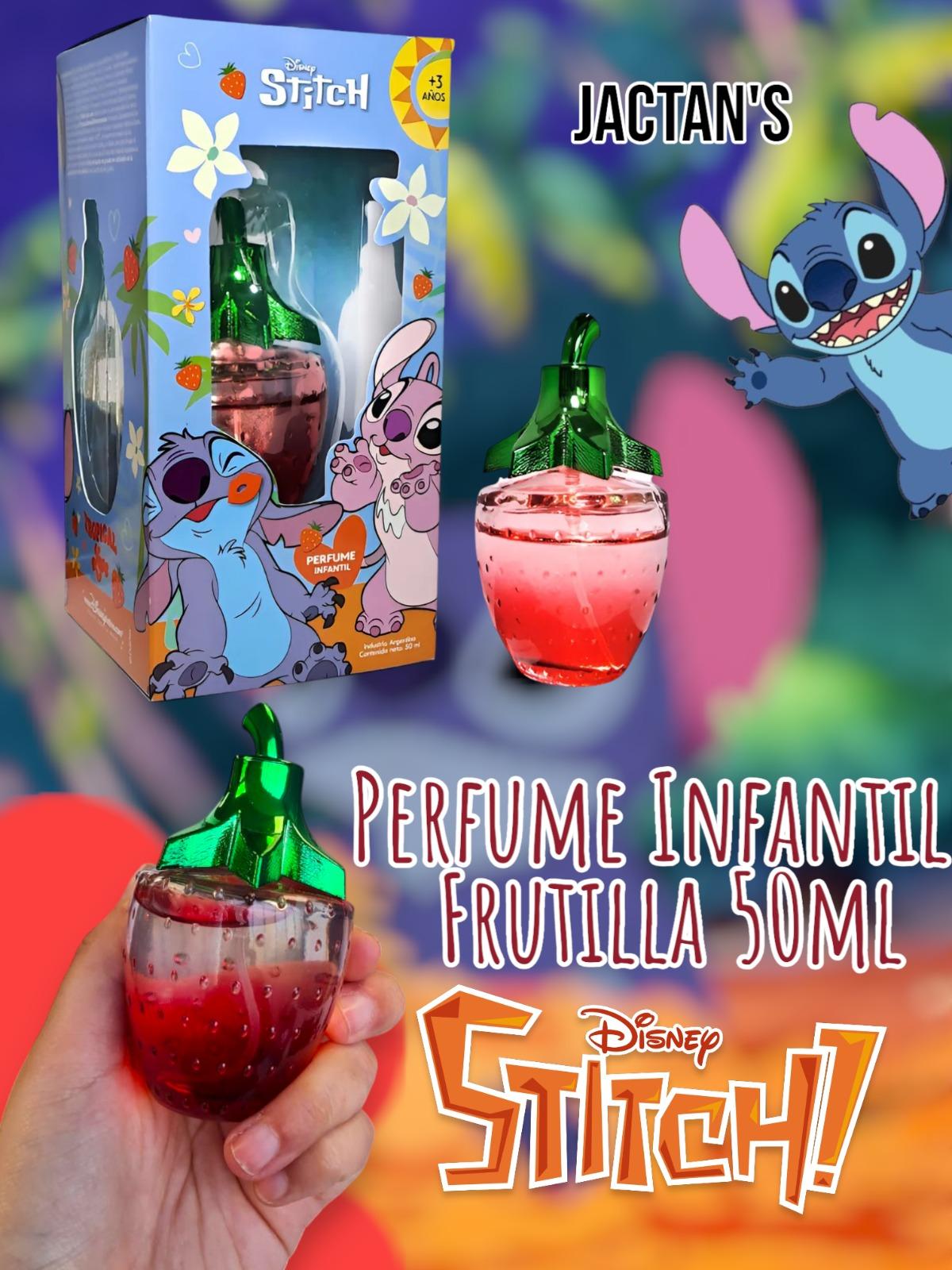 Perfume Infantil Frutilla Stitch 50ml 