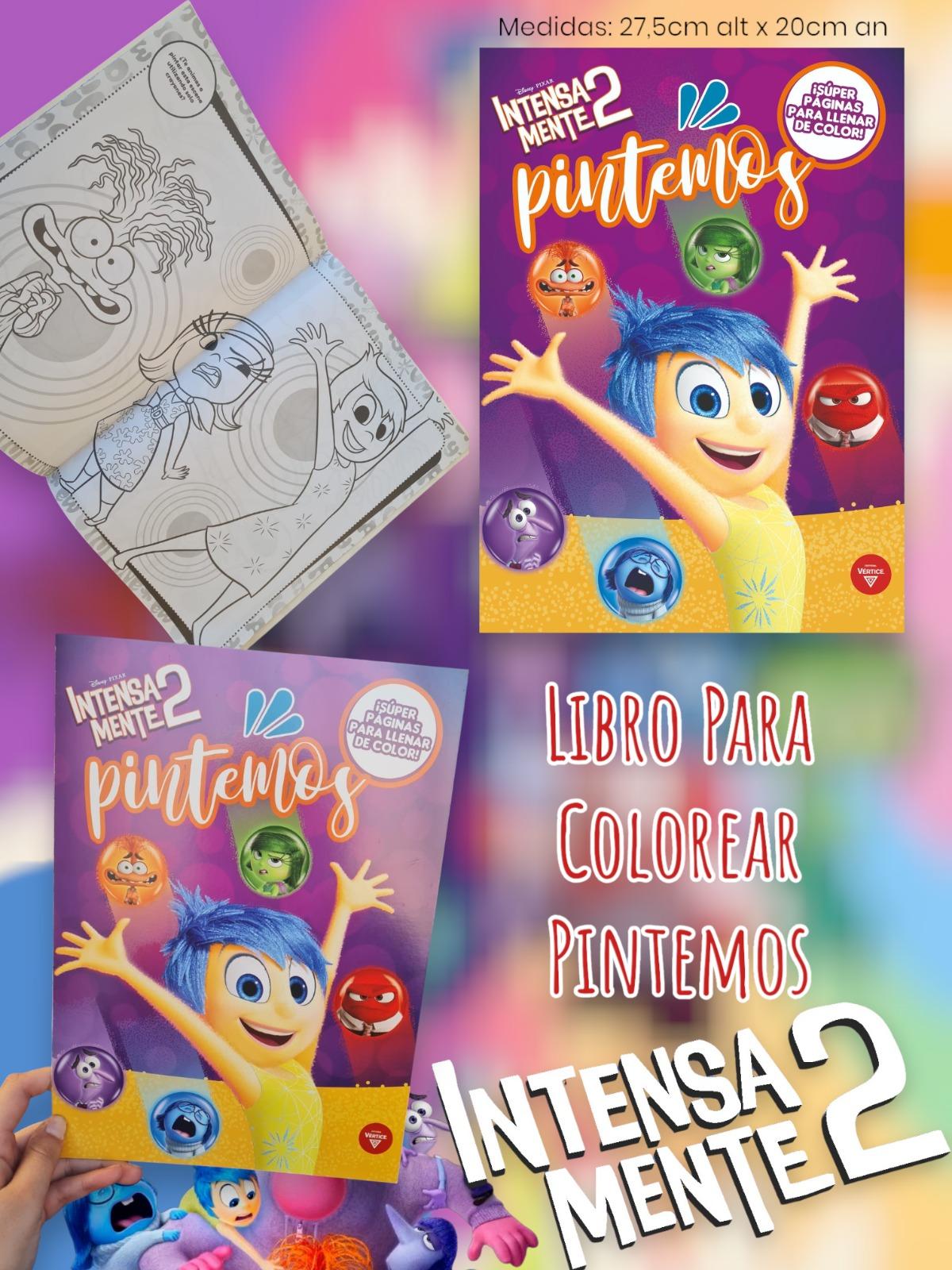 Libro Para Colorear Pintemos Intensamente 2
