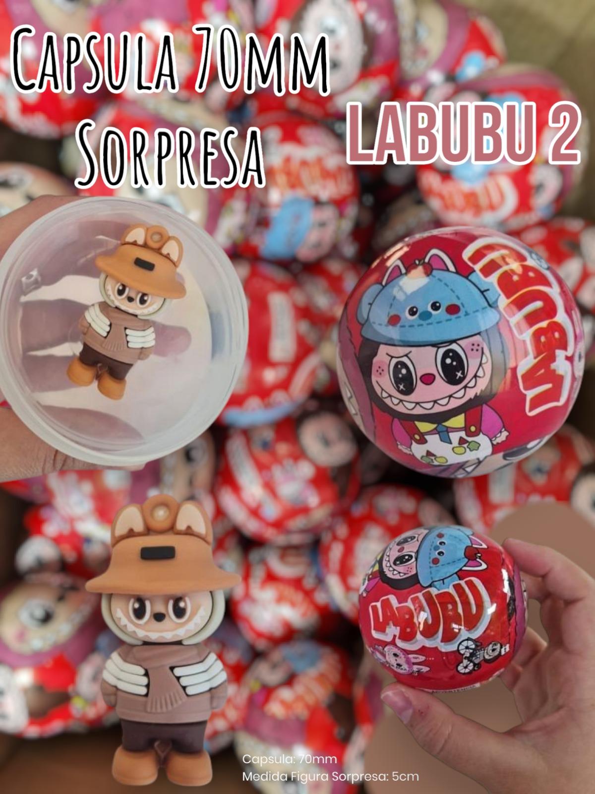 Capsula 70mm Sorpresa Labubu 2