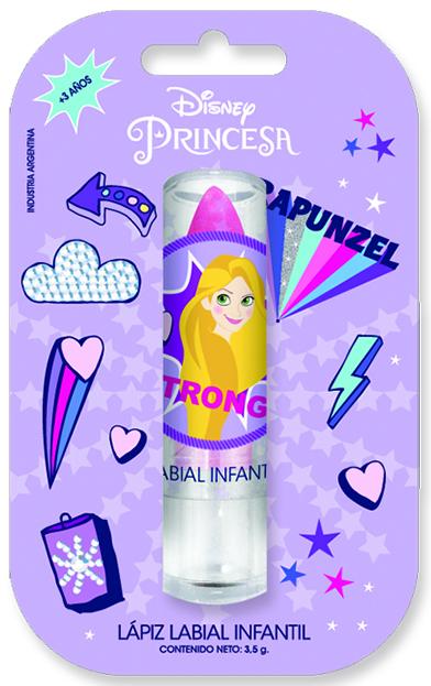 Labial Infantil Princesas en Blister Rapunzel