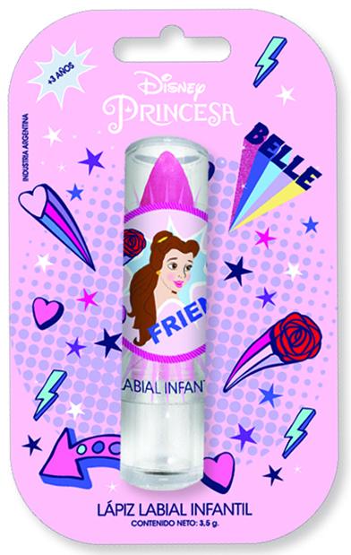 Labial Infantil Princesas en Blister Bella