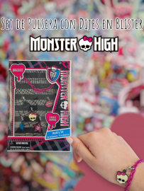 Set de Pulsera con Dijes en Blister Monster High