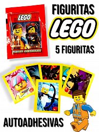 Sobre figuritas autoadhesivas LEGO