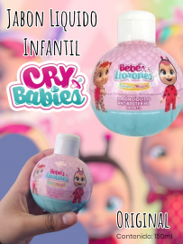 Jabon Liquido Infantil BEBE LLORONES / CRY BABY Original