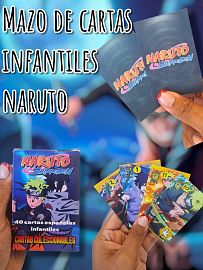 MAZO DE CARTAS INFANTILES NARUTO