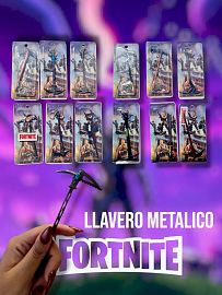 Llavero metalico Fortnite