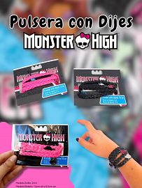 Pulsera con Dijes Monster High