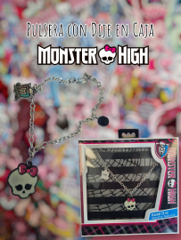Pulsera con Dije en Caja Monster High