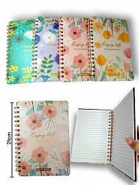 Cuaderno A5 Rayado 80 hojas (4 dise¤os)