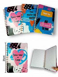 Cuaderno A5 Rayado 80 hojas (4 colores Surtidos)