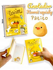 Anotador A6 Kawaii con Pato Squiishy