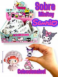 Sobre Minitoy KUROMI SANRIO 4cm