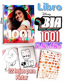 Libro BIA Disney 1001 STICKERS 27cm