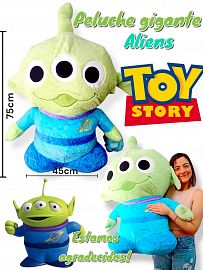 Peluche Gigante Aliens Toy Story 75cm