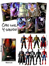 Figura UNION LEGEND MARVEL Con Luz y Sonido