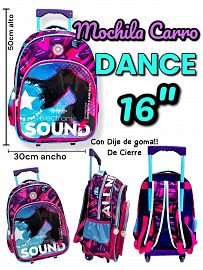 Mochila carro DANCE 16