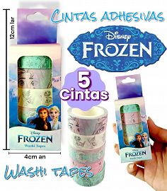 Cintas Adhesivas FROZEN (5 Cintas)