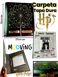 CARPETA TAPA DURA HARRY POTTER MOOVING