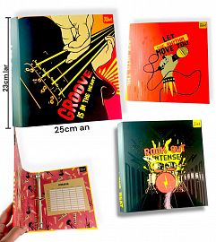 CARPETA 3 x 40 DISEÑOS ROCK