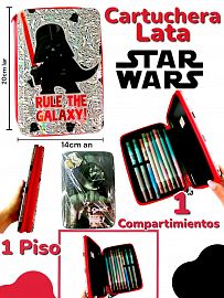 Cartuchera CRESKO Lata STAR WARS 1 Piso 