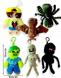 Peluchin Llavero Minecraf 12cm