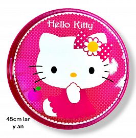 H.KITTY BANDEJA REDONDA LARGE