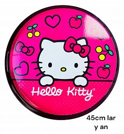 H.KITTY BANDEJA REDONDA LARGE