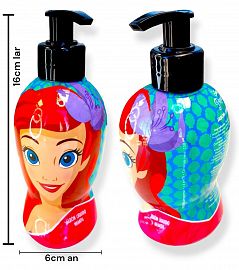 Jabon liquido Princesas modelo ARIEL x 250ml