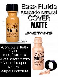 Base Fluida Cover Matte con exhibidor