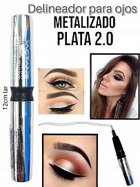 Delineador Plata Metalizado 2.0