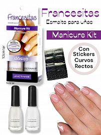 Kit esmaltera Manicura Francesitas Clasica