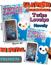 Llavero Premium Coleccionable de Metal  Twice Lovelys (NAVELY)