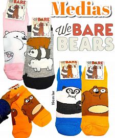 Set por 12 pares de medias Osos Escandalosos