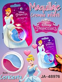 Maquillaje Cremoso Infantil En Blister PRINCESAS CENICIENTA 