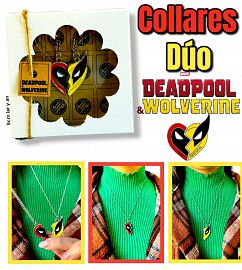 Collares Duo DEADPOOL Y WOLVERINE
