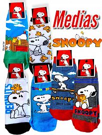 Set de 12 Pares de Medias SNOOPY
