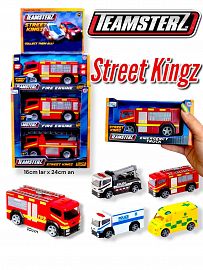 Teamsterz Metal Street Kingz:  Vehiculos de Emergencia