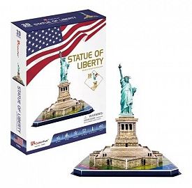 Cubic Fun Rompecabeza 3D Estatua de la Libertad -40 piezas