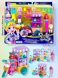 POLLY POCKET Tienda de Dulces + Accesorios 