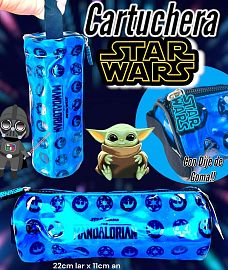 CARTUCHERA CANOPLA STAR WARS MANDOLARIAN ORIGINAL