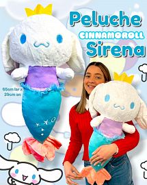 Peluche Cinnamoroll Sirena 